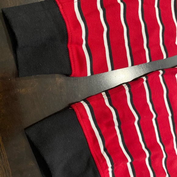 Size L (14-16)Polo Ralph Lauren Striped Boys Half Zipper Long Sleeve Shirt - Picture 4 of 6